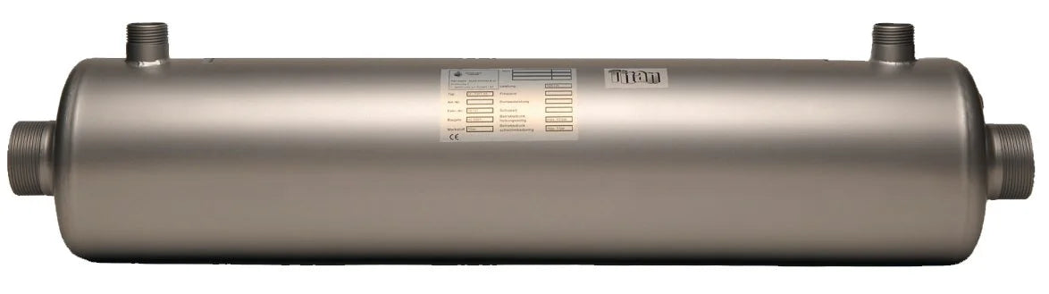 Titan värmeväxlare geotermisk 60 kW